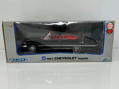 Welly 1963 Chevrolet Impala SS 1:18 Diecast