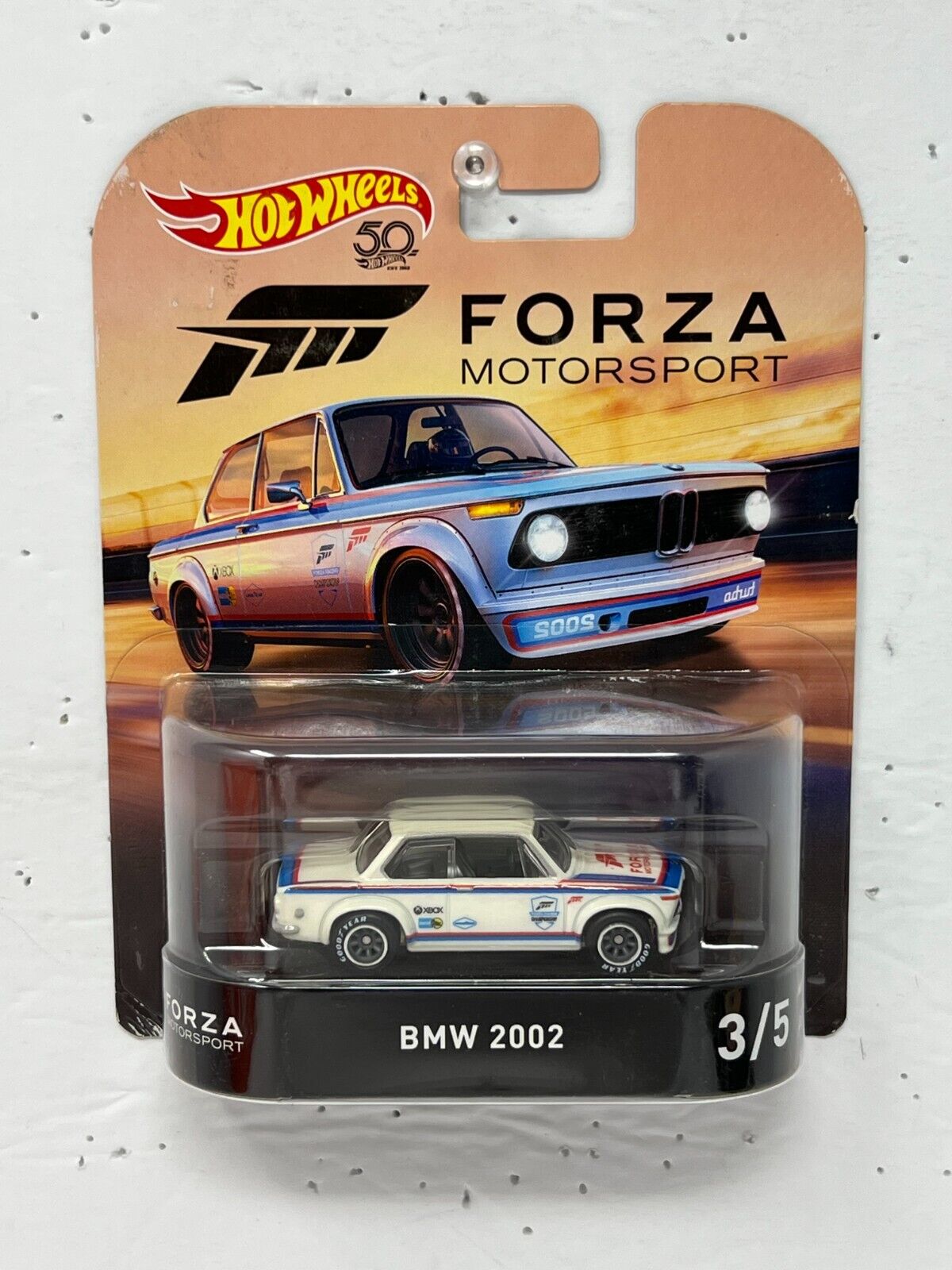 Hot Wheels Retro Entertainment Forza Motorsport BMW 2002 1:64 Diecast