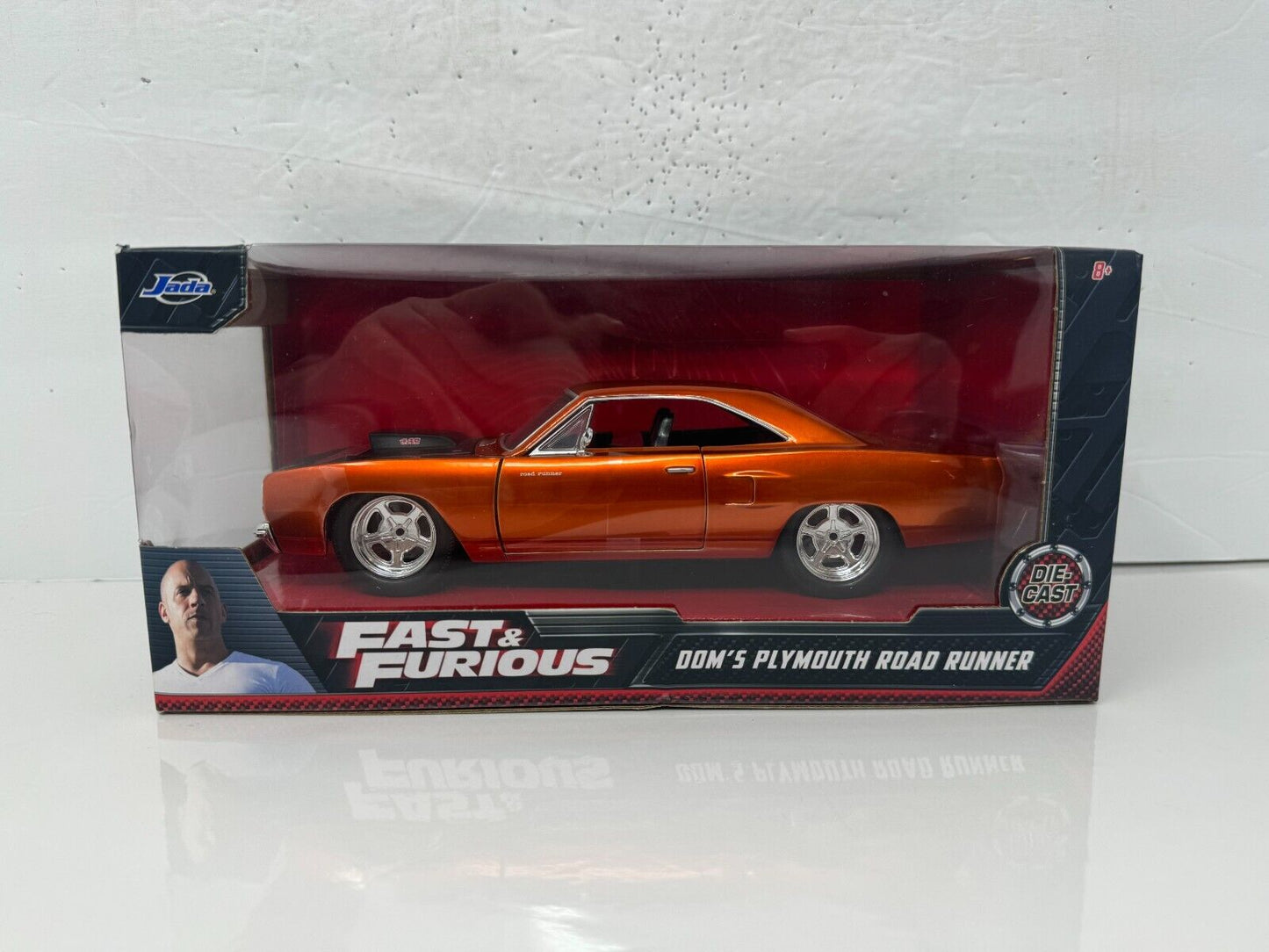 Jada Fast & Furious Dom's Plymouth Road Runner 1:24 Diecast