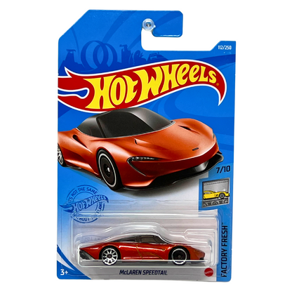 Hot Wheels Factory Fresh McLaren Speedtail Red 1:64 Diecast