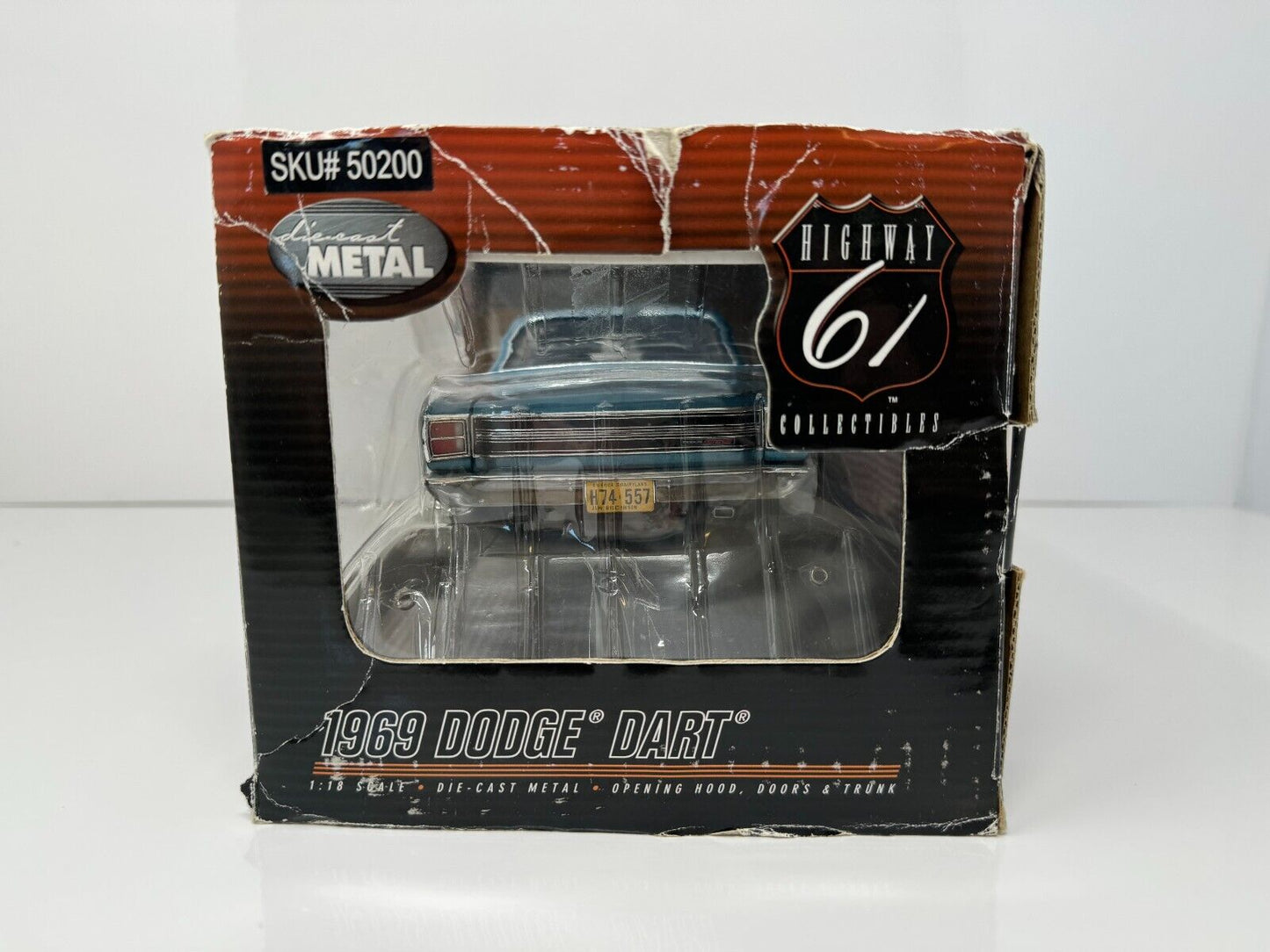 Highway 61 Collectibles 1969 Dodge Dart Mopar Limited Edition 1:18 Diecast