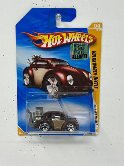 Hot Wheels 2010 New Models Volkswagen Beetle 1:64 Diecast Factory Sealed