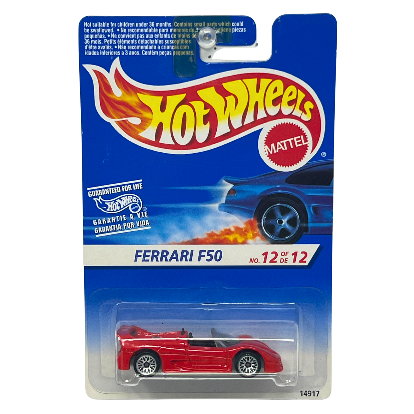 Hot Wheels Ferrari F50 Red 1:64 Diecast