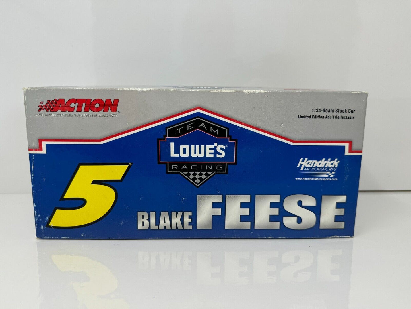 Action Nascar #5 Blake Feese Lowe's 2005 Monte Carlo AUTOGRAPHED 1:24 Diecast