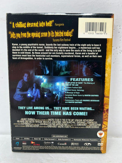 End of the Line (DVD) Horror Good Condition!!!