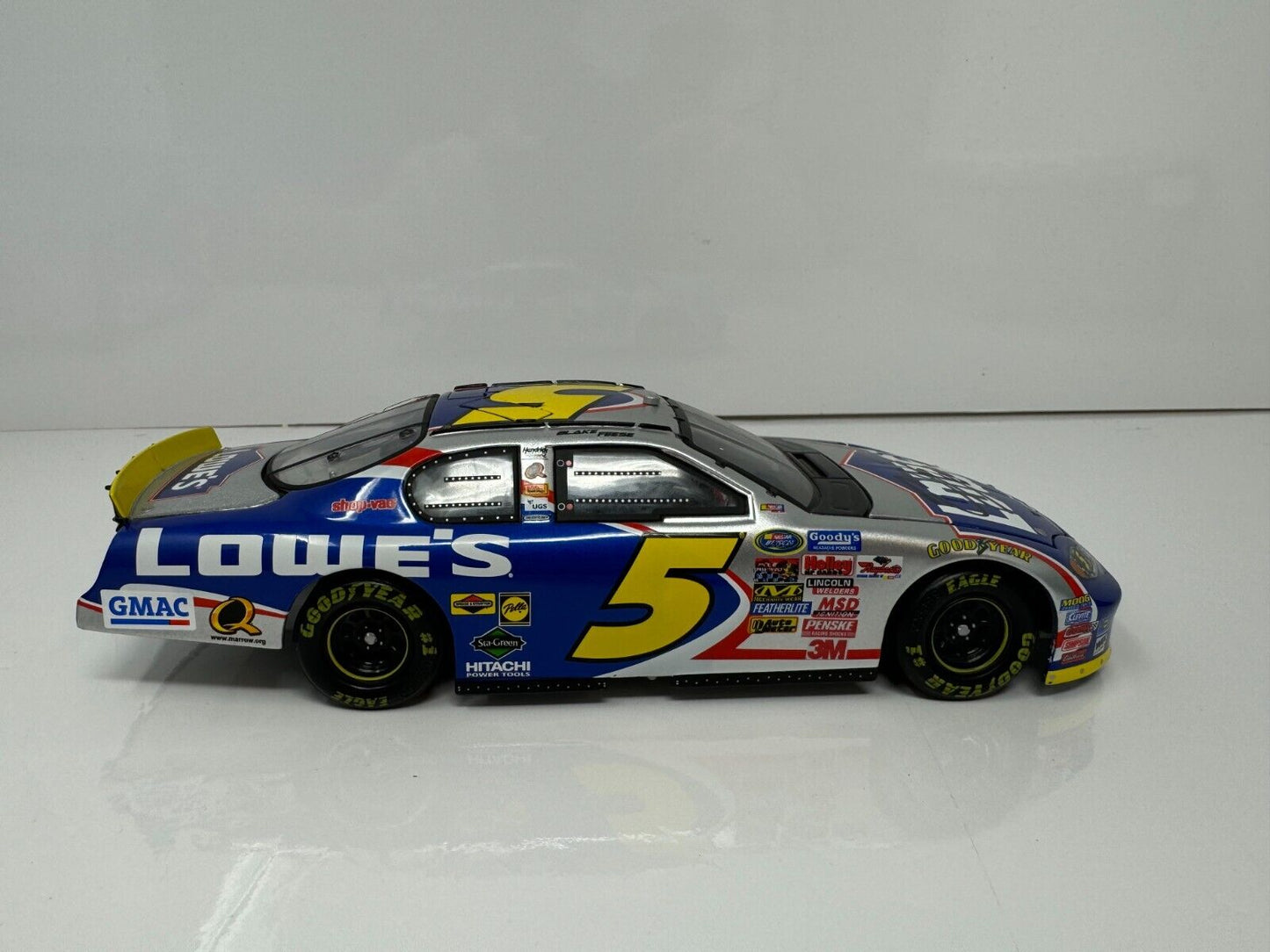 Action Nascar #5 Blake Feese Lowe's 2005 Monte Carlo AUTOGRAPHED 1:24 Diecast