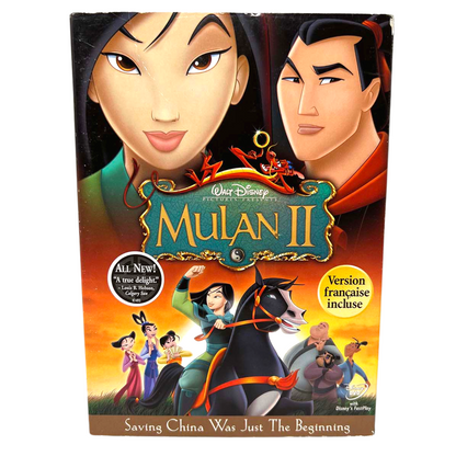 Disney Mulan II (DVD) Good Condition!!!