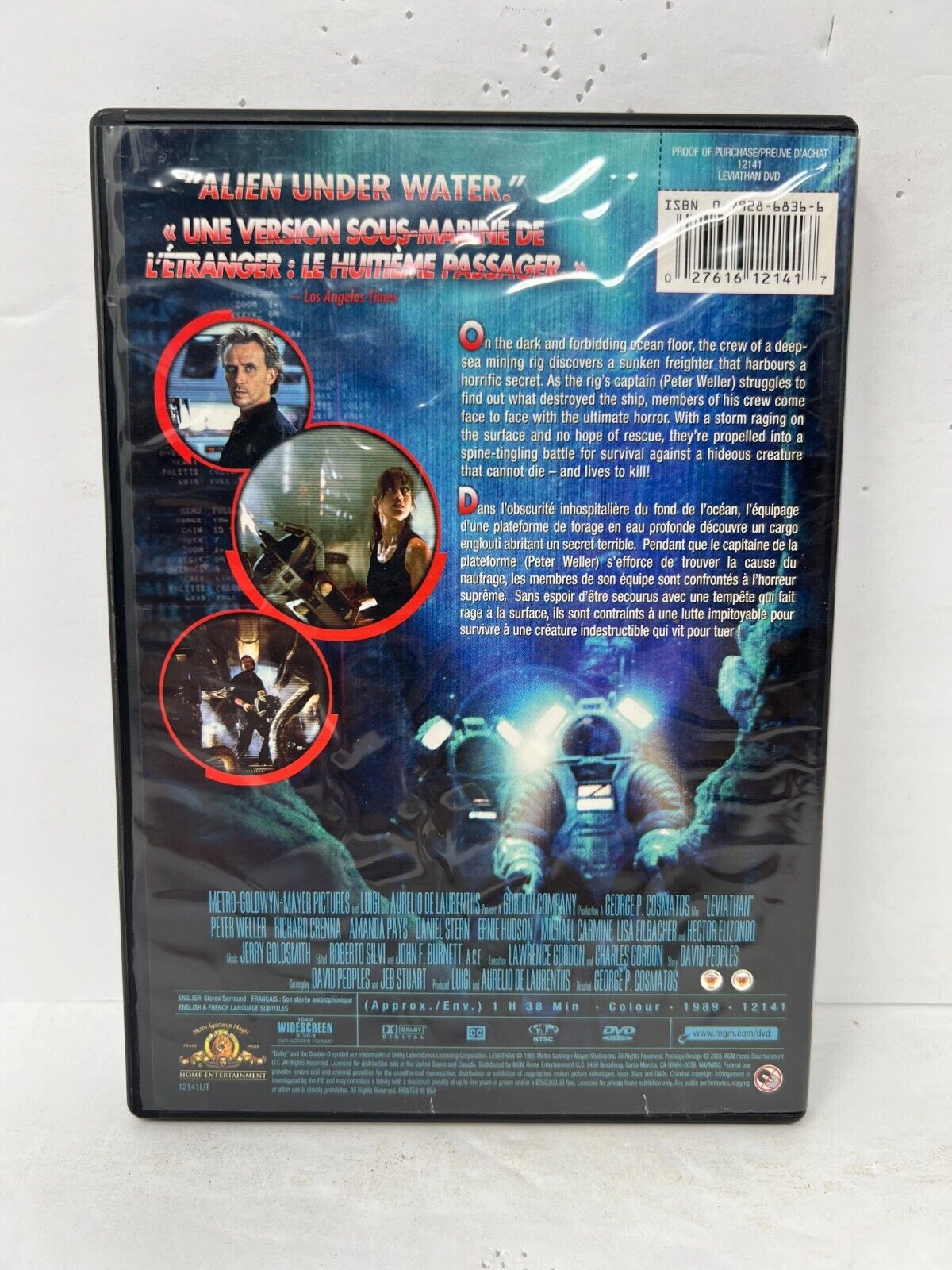 Leviathan (DVD) Sci-Fi Good Condition!!!