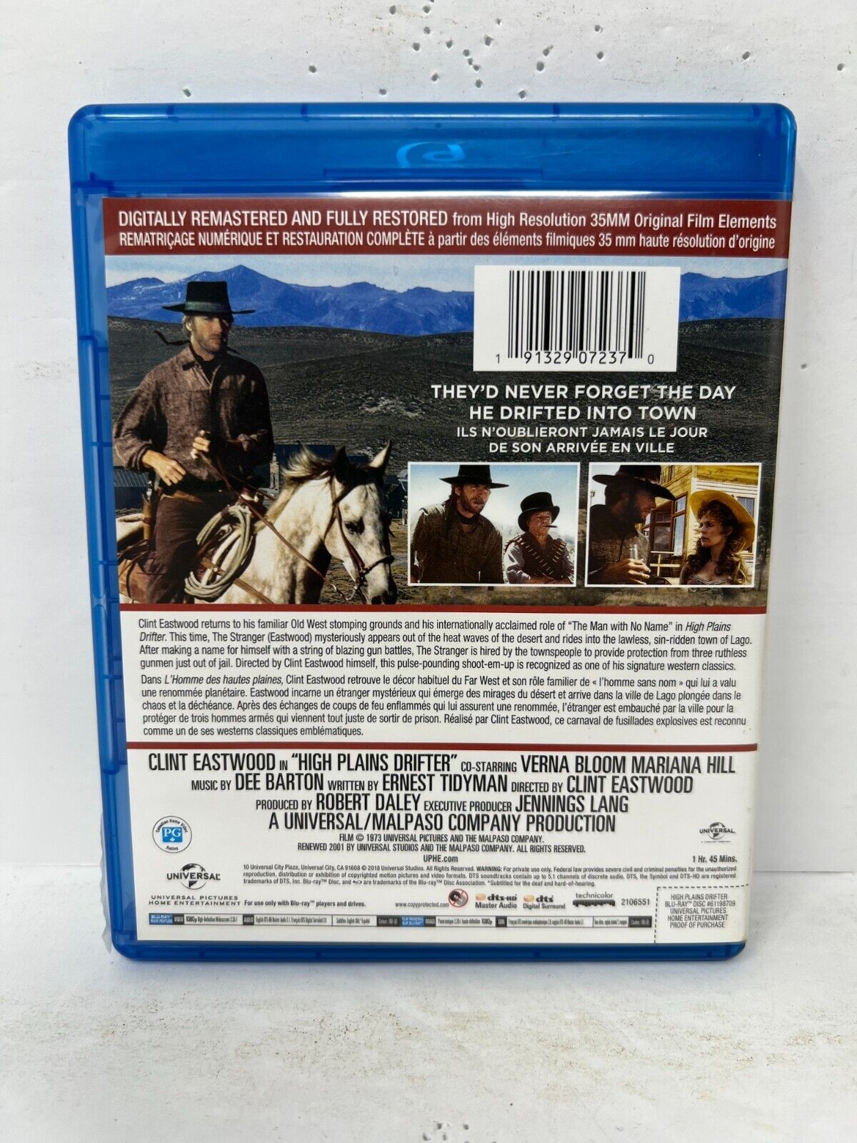 High Plains Drifter (Blu-ray) Western Good Condition!!!