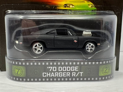 Hot Wheels Retro Entertainment Fast & Furious 1970 Dodge Charger RT 1:64 Diecast