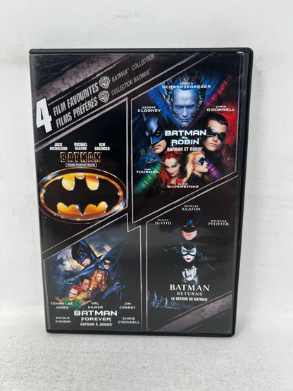 4 Film Favourites Batman Collection (DVD) DC Movie Good Condition!!!