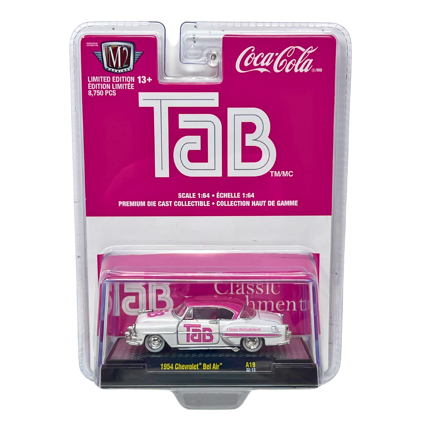 M2 Machines Tab 1954 Chevrolet Bel Air 1:64 Diecast