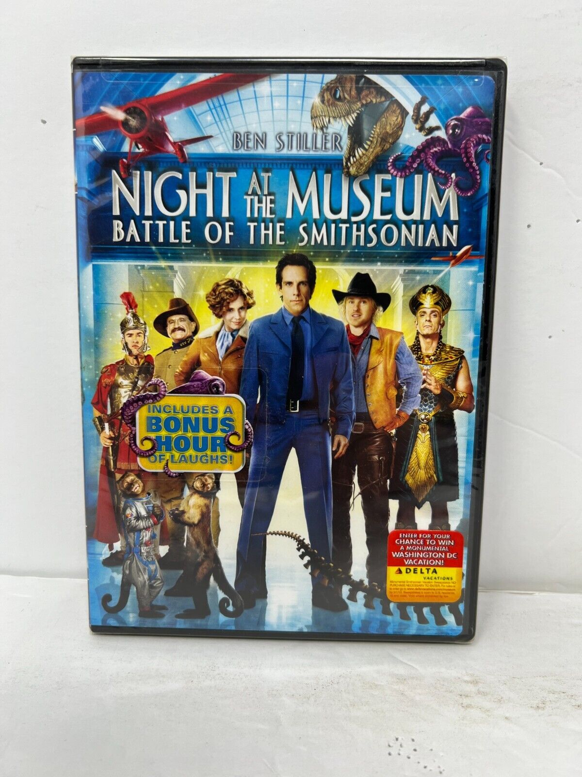 Night at the Museum: Battle of the Smithsonian (DVD) Comedy New and Sealed!!!