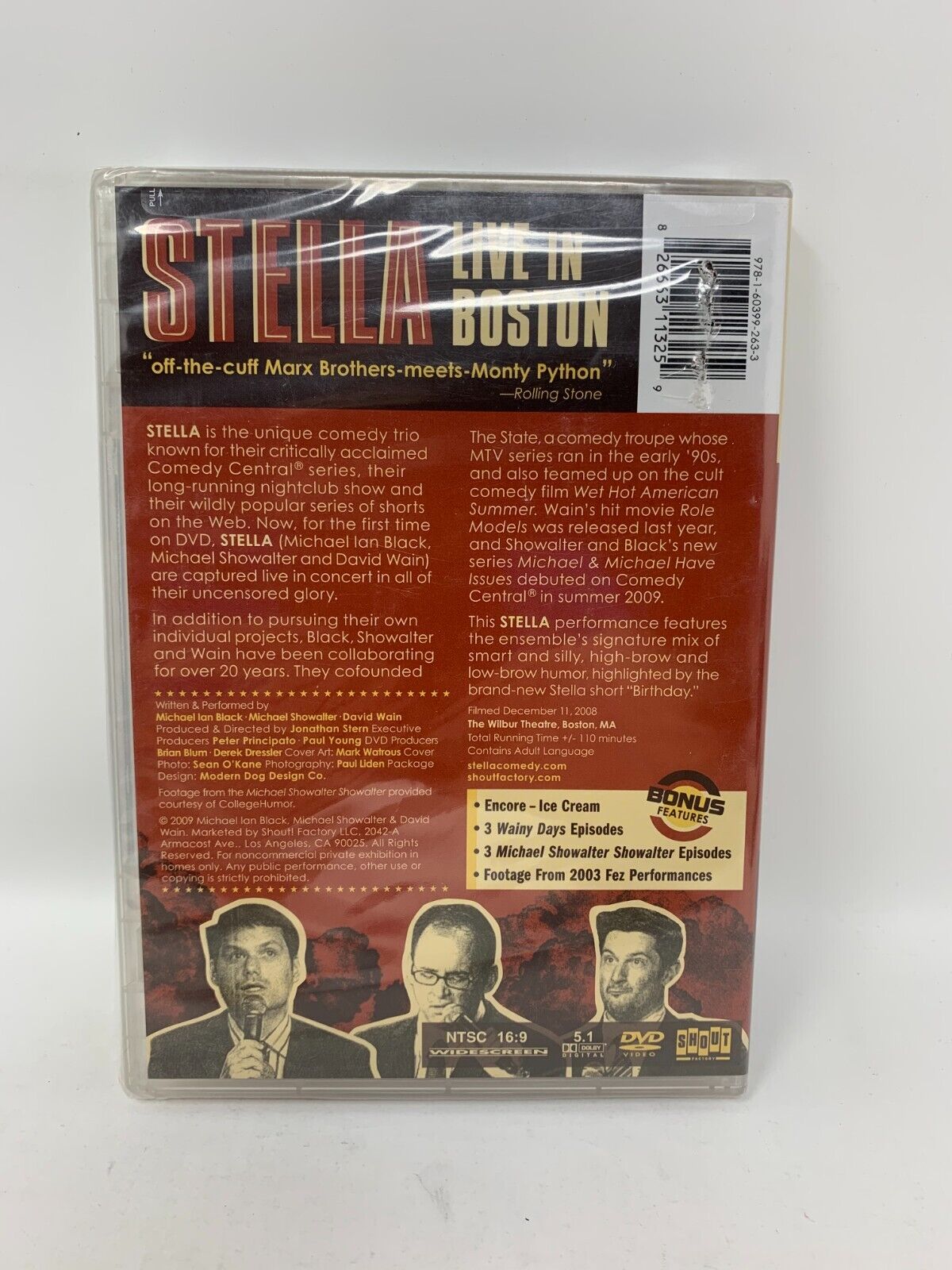 Stella Live In Boston (DVD) Stand-up Comedy Brand New and Sealed!!!