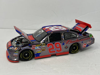 Lionel Nascar #29 Kevin Harvick Budweiser 4th of July Gunmetal 1:24 Diecast