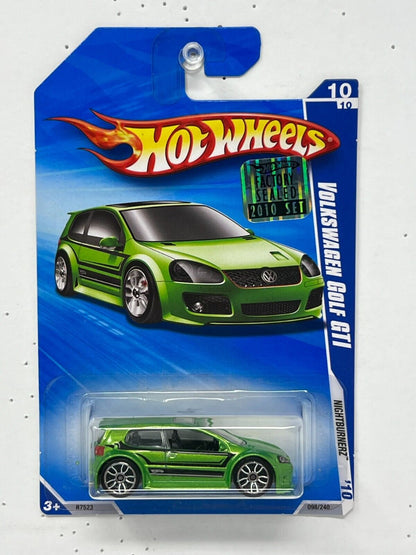 Hot Wheels Nightburnerz '10 Volkswagen Golf GTI 1:64 Diecast Factory Sealed