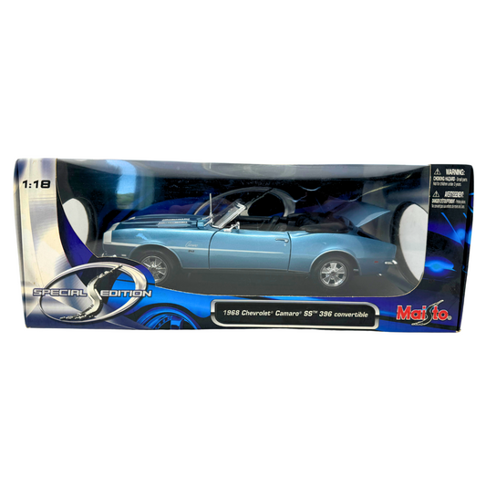 Maisto 1968 Chevrolet Camaro SS 396 Convertible Special Edition 1:18 Diecast