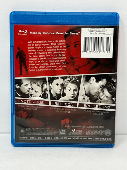 Alfred Hitchcock The Classic Collection (Blu-ray) Thriller Good Condition!!!