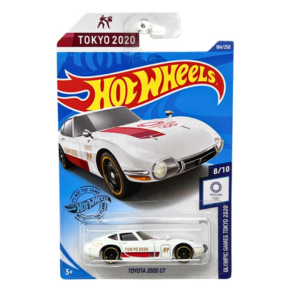 Hot Wheels Olympic Games Tokyo 2020 Toyota 2000 GT JDM 1:64 Diecast