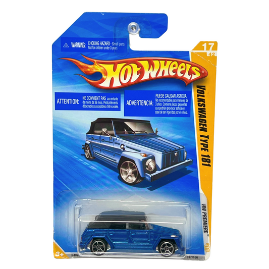 Hot Wheels HW Premiere Volkswagen Type 181 1:64 Diecast