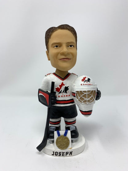 Curtis Joseph NHL Team Canada 2002 Olympic Gold Medal Bobblehead Figure