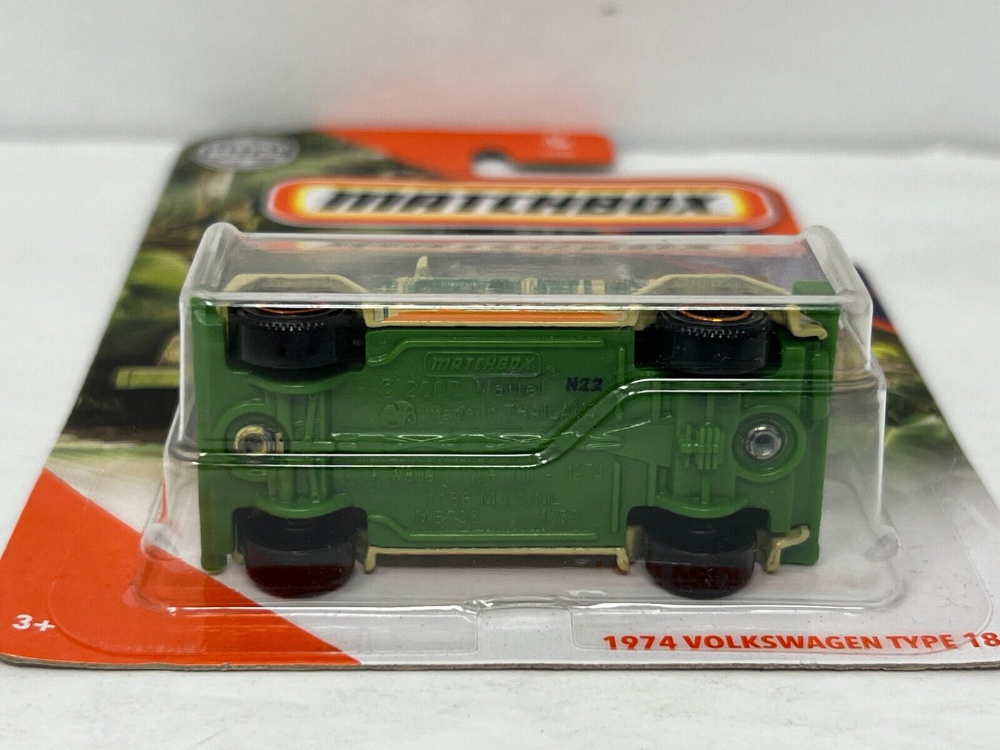 Matchbox MBX Jungle 1974 Volkswagen Type 181 1:64 Diecast