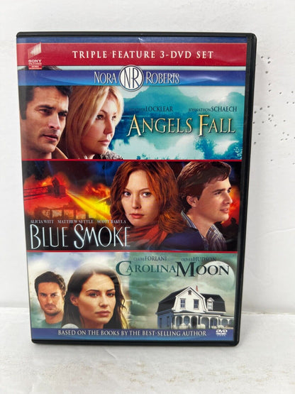 Angels Fall / Blue Smoke / Carolina Moon (DVD) Romance Good Condition!!!