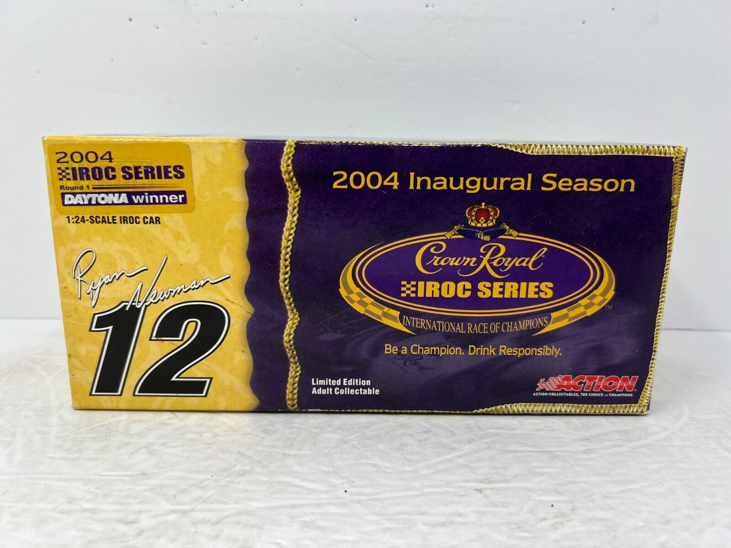 Action Nascar #12 Ryan Newman Crown Royal 2004 IROC Xtreme 1 of 204 1:24 Diecast