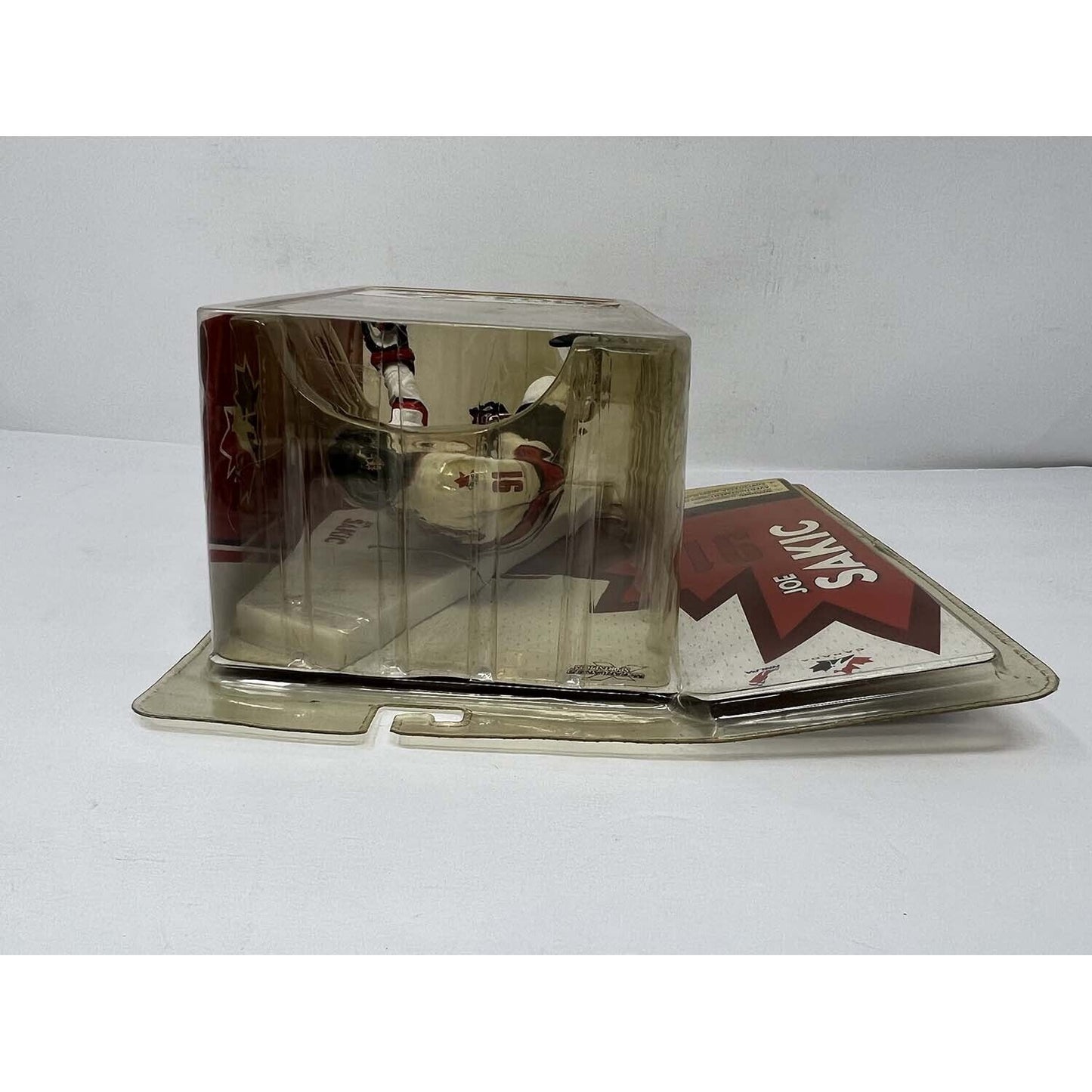 McFarlane NHL Joe Sakic White Jersey Team Canada 2004 Figure