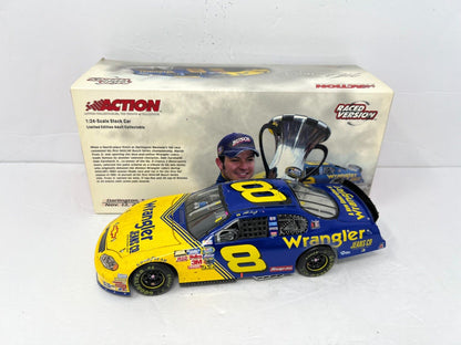 Action Nascar #8 Martin Truex Jr Wrangler Monte Carlo Raced Version 1:24 Diecast