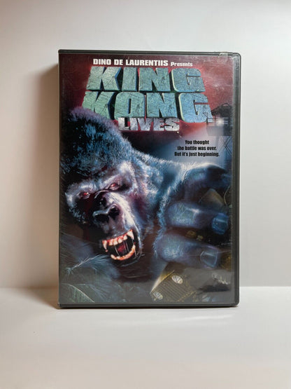 King Kong Lives (DVD) Fantasy Movie Good Condition!!!