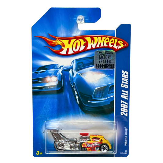 Hot Wheels 2007 All Stars Whatta Drag 1:64 Diecast Factory Sealed