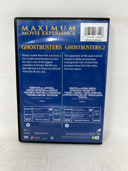 Ghostbusters 1 & 2 (DVD) Sci-Fi Good Condition!!!