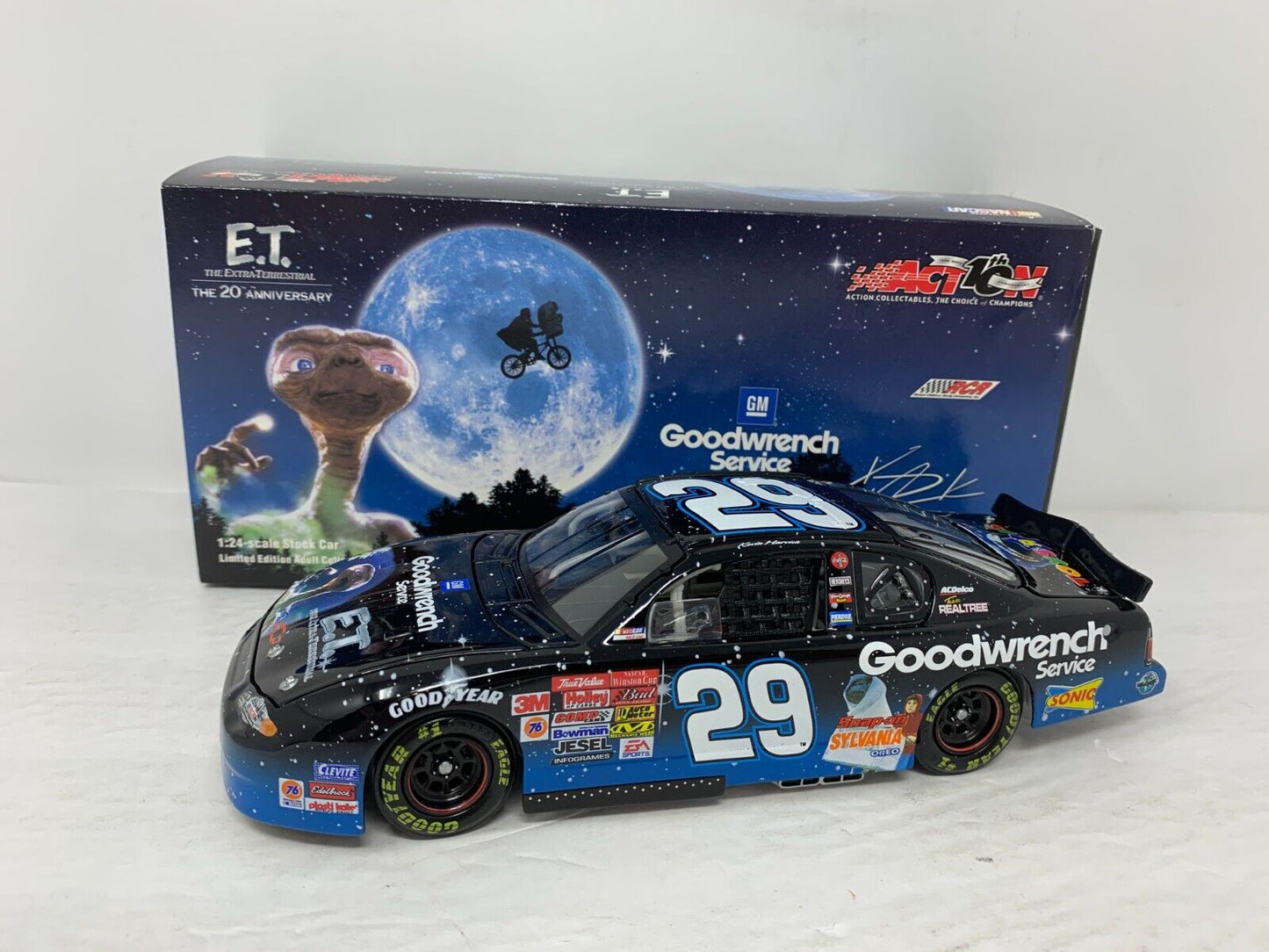 Action Nascar #29 Kevin Harvick GM Goodwrench Service E.T. Chevy 1:24 Diecast