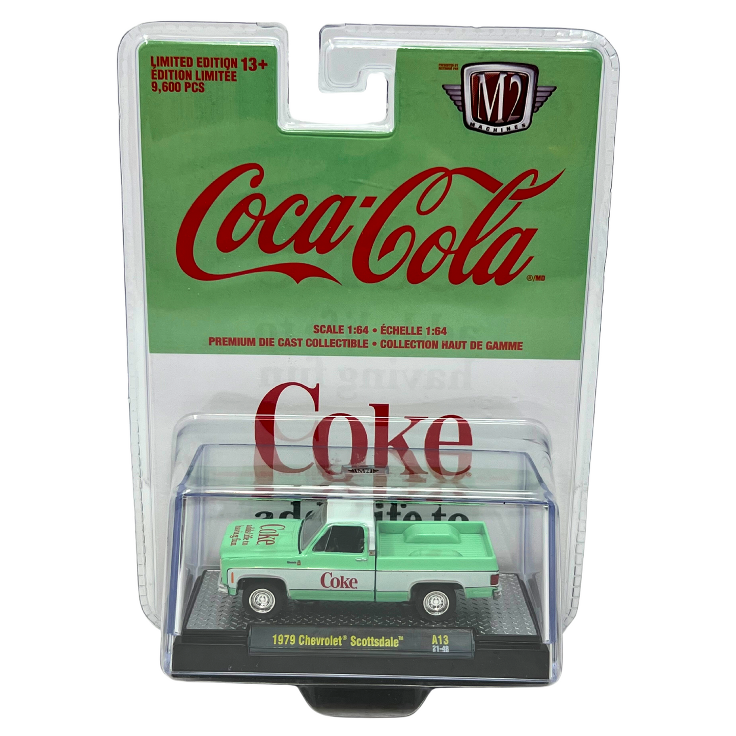 M2 Machines Coca-Cola 1979 Chevrolet Scottsdale 1:64 Diecast