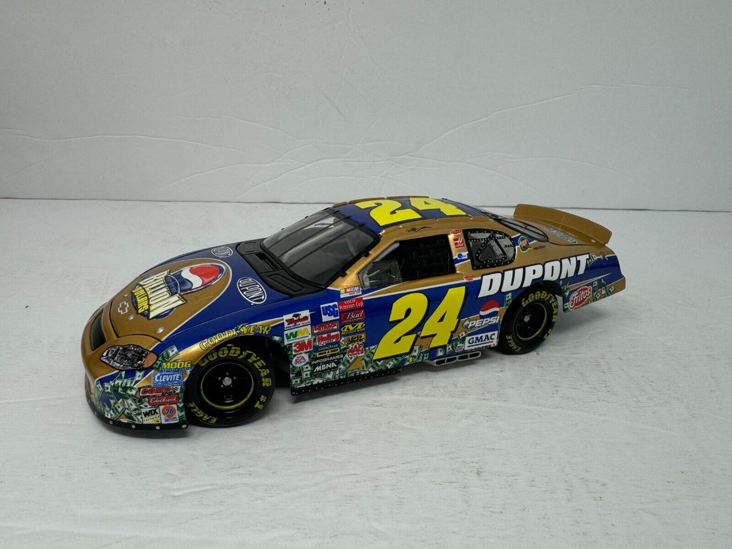 Action Nascar #24 Jeff Gordon Pepsi Billion Dollar Monte Carlo 1:24 Diecast