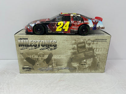 Action Nascar #24 Jeff Gordon Milestone 4 time Nascar Champion 1:24 Diecast