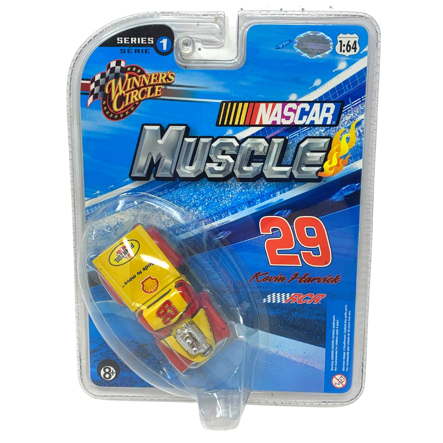 Winner's Circle Nascar Muscle #29 Kevin Harvick Shell Truck 1:64 Diecast