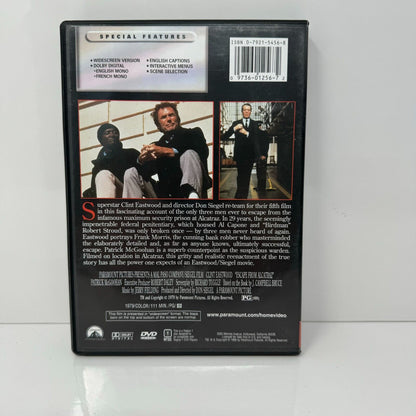 Escape from Alcatraz (DVD) Action Good Condition!!!