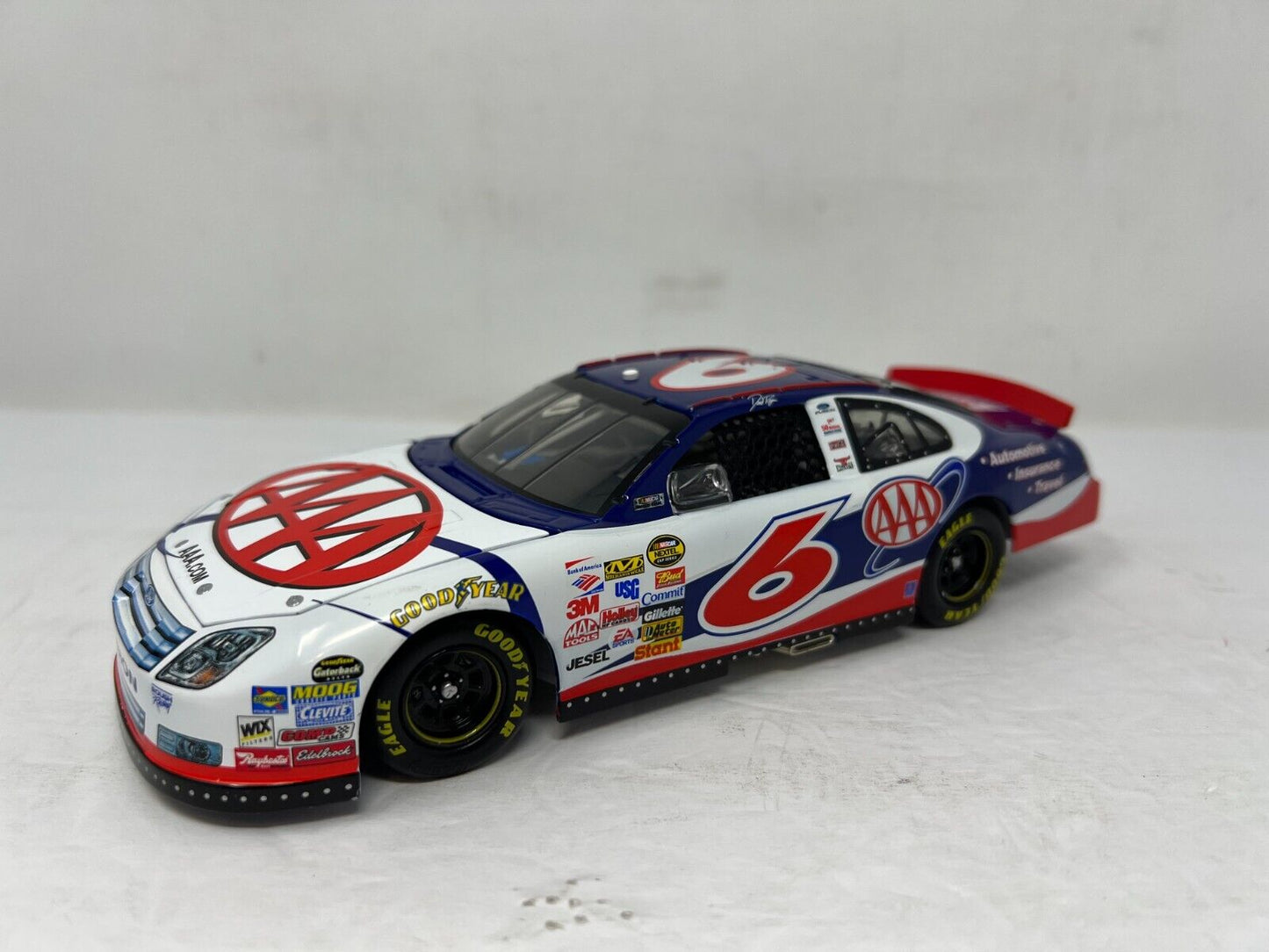 Motorsports Authentics #6 David Ragan AAA 2007 Ford Fusion 1:24 Diecast