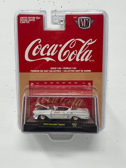 M2 Machines Coca-Cola 1958 Chevrolet Impala 1:64 Diecast