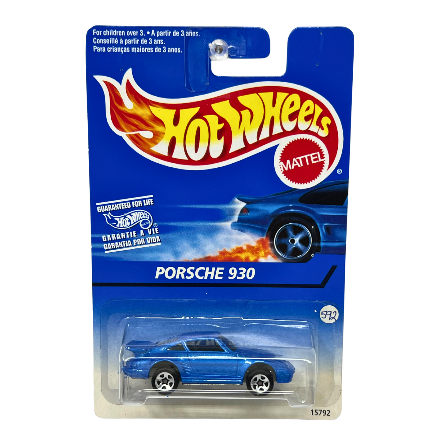 Hot Wheels Porsche 930 1:64 Diecast Blue V2