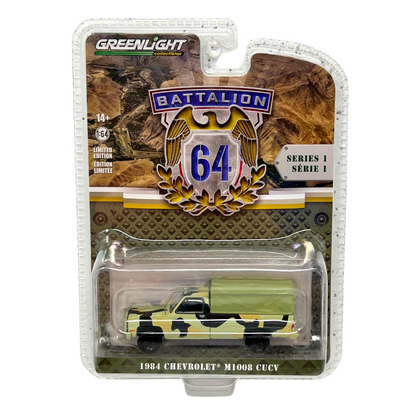 Greenlight Battalion 64 1984 Chevrolet M1008 CUCV 1:64 Diecast