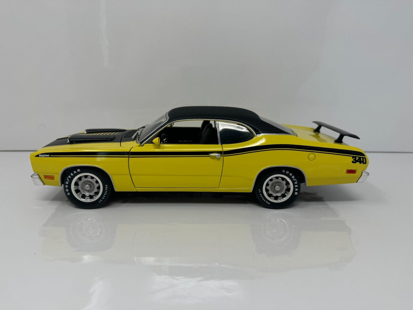 Ertl American Muscle 1971 Plymouth Duster 340 Hobby Edition 118 Diecast 1 of 500