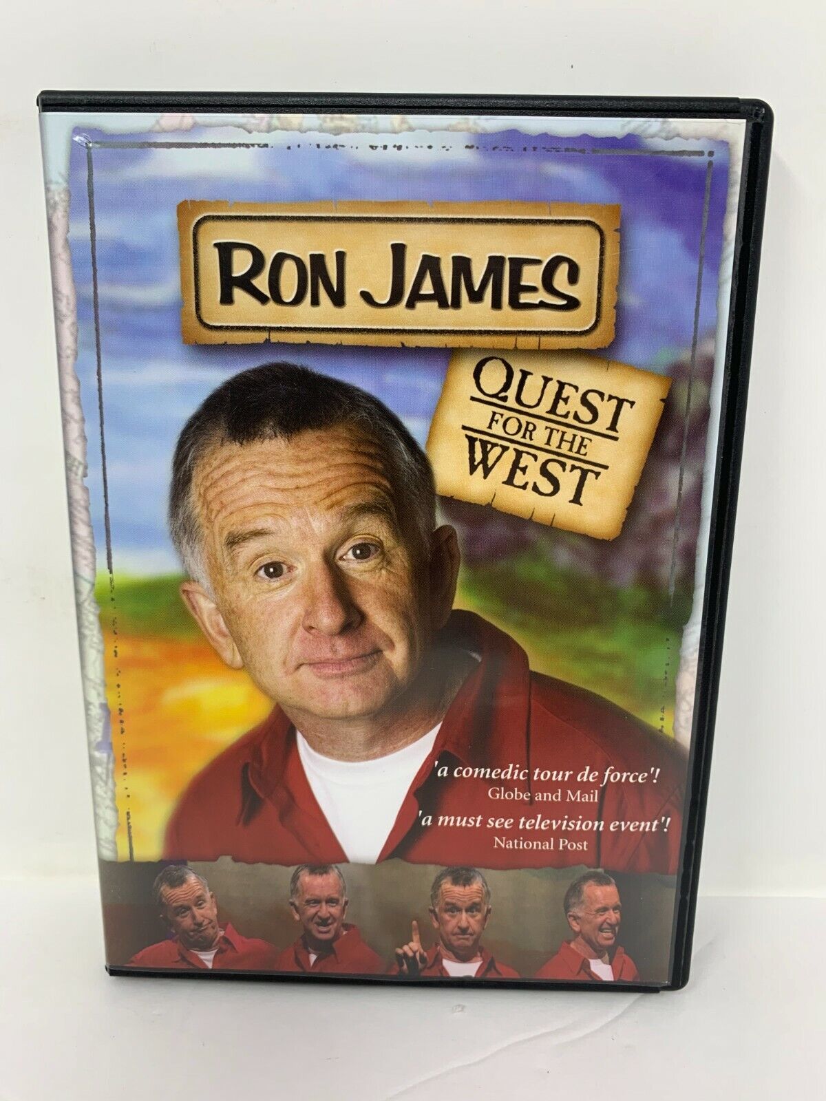 Ron James Quest for the West (DVD) Stand-up Comedy Good Condition!!!