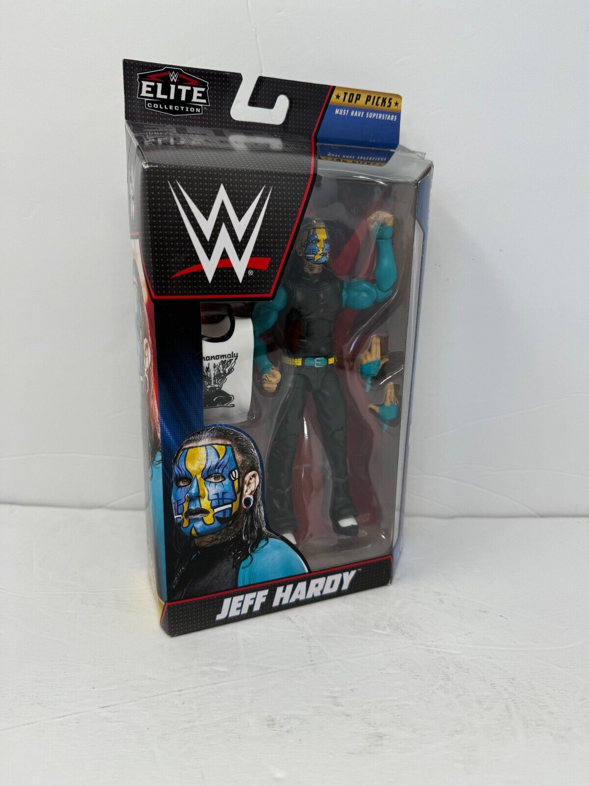 WWE Jeff Hardy Elite Collection Wrestling Superstar Action Figure Mattel