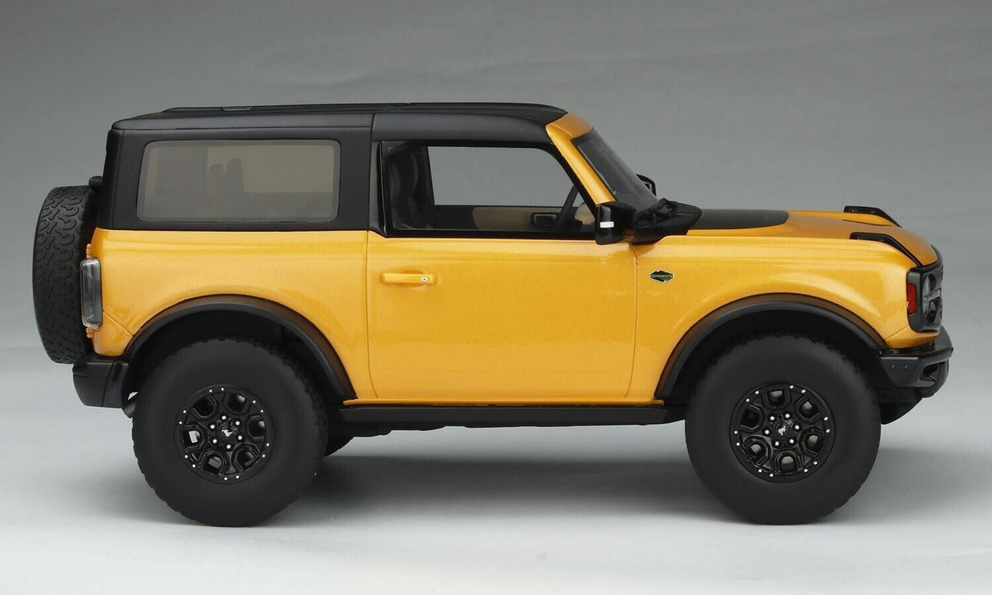 GT SPIRIT 2021 Ford Bronco Wildtrak Cyber USA Exclusive 1:18 Resin GTS Models