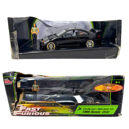 Ertl Racing Champions 1995 Honda Civic The Fast and the Furious 1