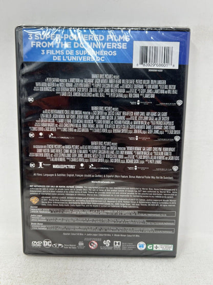 Justice League & Aqua Man & Wonder Woman (DVD) DC Collection Good Condition!!!