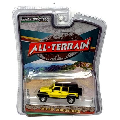 Greenlight 2008 Jeep Wrangler Rubicon All-Terrain 1:64 Diecast